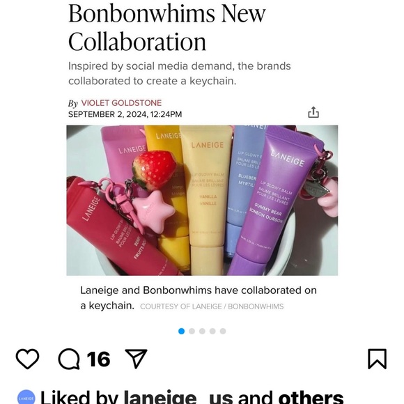 BONBONWIMS + LANEIGE LIP - Picture 4 of 10